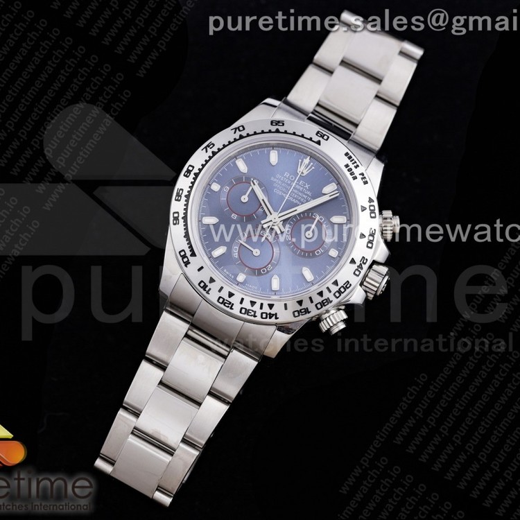 TW공장 스틸토나 블루다이얼 4130 Daytona SS TWF SS Bezle Blue Dial on SS Brcelet A4130