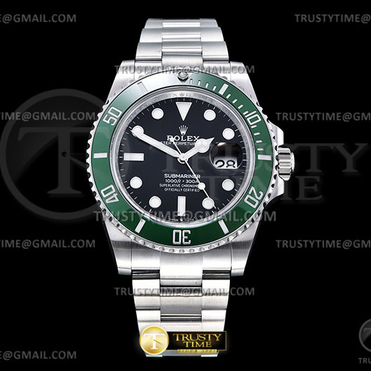 GM공장 롤렉스 신형 서브마리너 41 헐크 그린 Submariner 126610LV 904 41mm SS/SS Blk GMF A3235