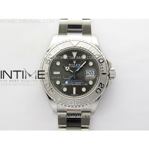 VS공장 롤렉스 요트마스터 40 다크로듐 그레이다이얼 브레이슬릿 Yacht-Master 116622 904L VSF 1:1 Best Edition Rhodium Dial on SS Bracelet VS3135