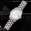 GM공장 롤렉스 데이저스트 31 실버다이얼 브레이슬릿 DateJust 31 Ladies 278289 GMF 316L Steel Diamonds Bezel Silver Dial Roman Markers on President Syle Bracelet