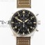 ZF공장 IWC 파일럿 20주년기념 한정판 PILOT CHRONO 20TH BLACK DIAL ON BROWN LEATHER STRAP A7750