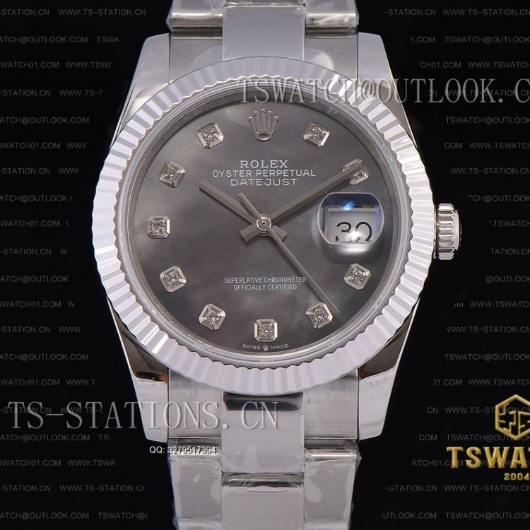 BP공장 데이저스트 36MM 자개다이얼 브레이슬릿 Datejust 36mm BP High Grade Black MOP Dial SS Bracelet A2813