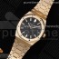 ZF공장 오데마피게 로얄오크 15500 로즈골드금통 블랙다이얼 브레이슬릿 Royal Oak 41mm 15500 RG ZF 1:1 Best Edition Black Textured Dial on RG Bracelet A4302 V2