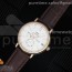 포르토피노 로골 화이트다이얼 가죽스트랩 Portofino Fake Power Reserve RG White Dial on Brown Leather Strap A23J