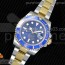 VR MAX 롤렉스 서브마리너 청색콤비 포금 Submariner 116613 LB YG Wrapped Bezel Blue Dial on SS/YG Bracelet A2836