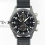 ZF공장 IWC 파일럿 IW389001 세라믹케이스 블랙다이얼 나일론스트랩 IWC PILOT IW389001 CERAMIC CASE BLACK DIAL ON NYLON STRAP A7750(SAME FUNCTION AS GENUINE)