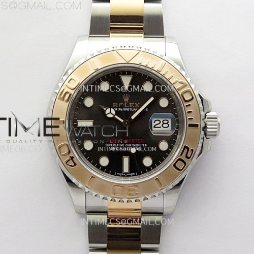 VS공장 롤렉스 요트마스터 40 로즈골드콤비 브라운다이얼 브레이슬릿 3135 Yacht-Master 116621 904L/RG VSF 1:1 Best Edition Brown Dial On 904L/RG Bracelet VS3135