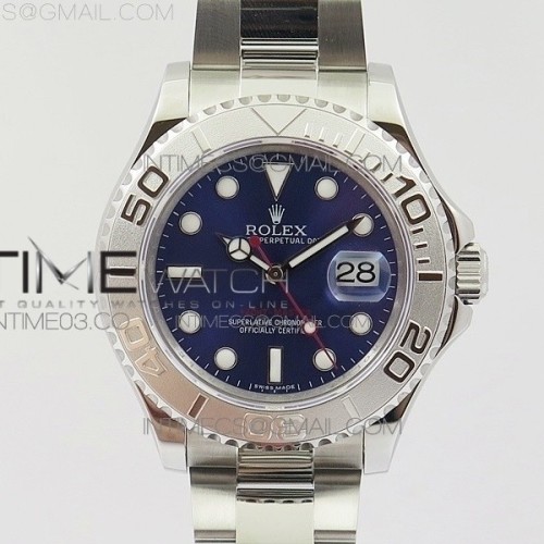 GM공장 롤렉스 요트마스터1 904L 스틸 블루다이얼 브레이슬릿 YACHT-MASTER 116622 904L SS BLUE DIAL ON 904L SS BRACELET A2836