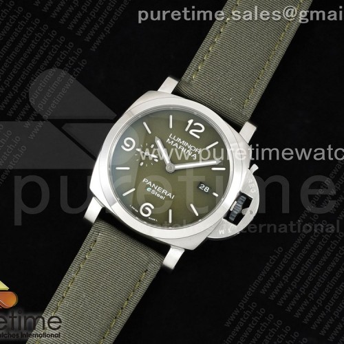 TTF공장 파네라이 PAM1356 스틸 그린다이얼 그린나일론스트랩 PAM1356 W TTF 1:1 Best Edition on Green Nylon Strap P9010