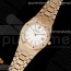 BF공장 오데마피게 로얄오크 15202 로즈골드금통 화이트다이얼 브레이슬릿 Royal Oak 39mm 15202 RG BF 1:1 Best Edition White Textured Dial on RG Bracelet A2121