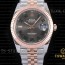 DJ공장 롤렉스 데이저스트 41 로즈골드콤비 그레이다이얼 쥬빌레브레이슬릿 DateJust 41 126334 DJF 1:1 Gray Dial 904 Steel TT RG A2836