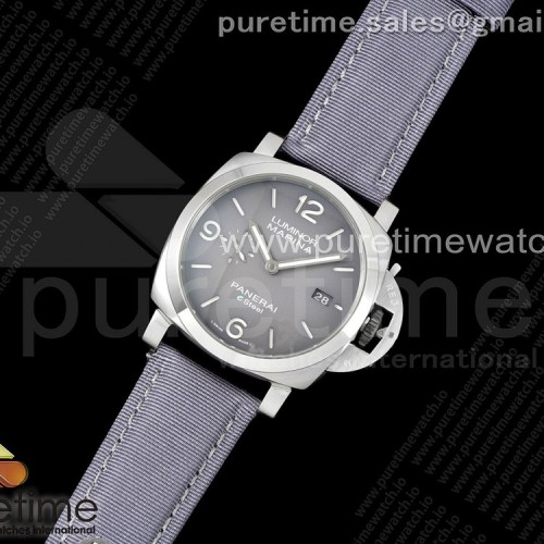 TTF공장 파네라이 PAM1358 스틸 그레이다이얼 그레이나일론스트랩 PAM1358 W TTF 1:1 Best Edition on Gray Nylon Strap P9010