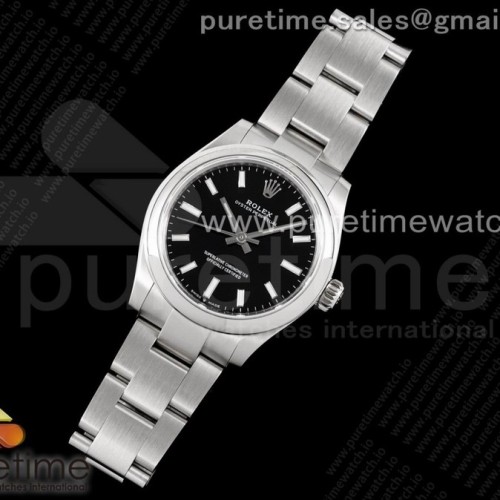 EW공장 롤렉스 오이스터퍼페츄얼 31미리 블랙다이얼 Oyster Perpetual 31mm 277200 EWF Best Edition Black Dial on SS Bracelet 6T15